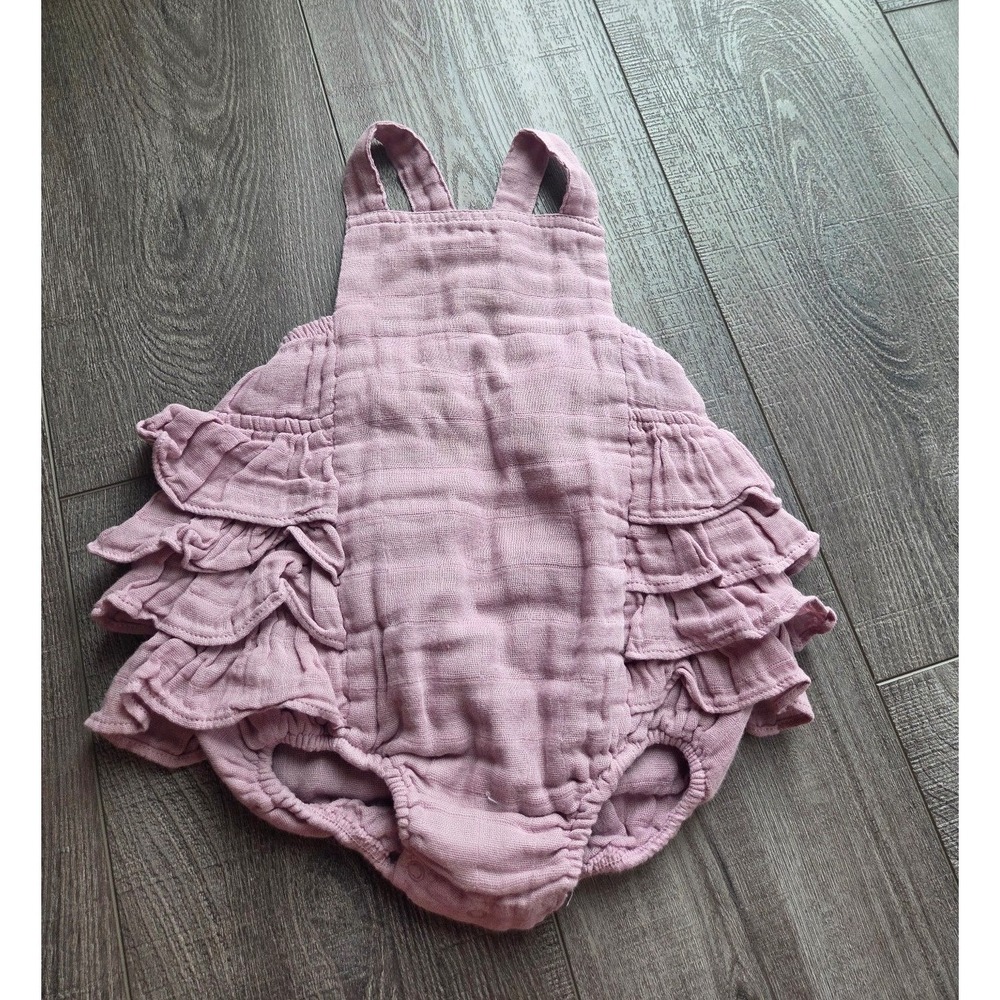 Angel dear baby girl romper 12-18 mos